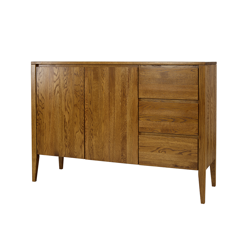 RETRO ozolkoka kumode KD338 tumšā ozola krāsā — изображение 5