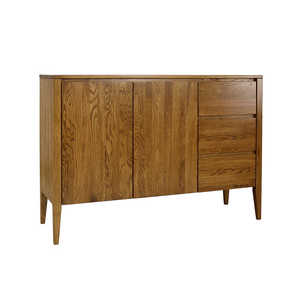 RETRO ozolkoka kumode KD338 tumšā ozola krāsā — изображение 7