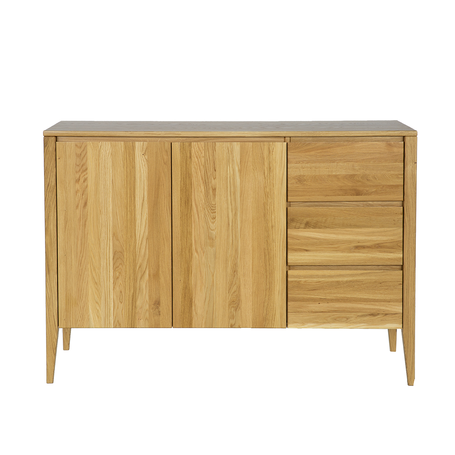 RETRO ozolkoka kumode KD338 tumšā ozola krāsā — изображение 2