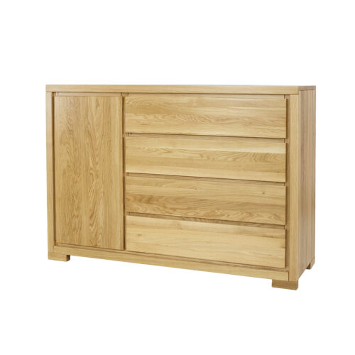 Ozolkoka kumode CLASSIC KD358 dabīgā ozola krāsā