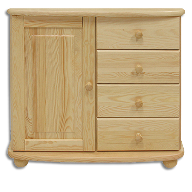 Priedes kumode MUGO KD140 priedes ozols
