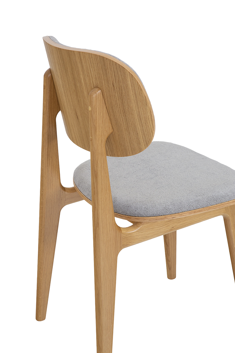 Ozola krēsls KT384 medus ozola krāsā — 10 attēls