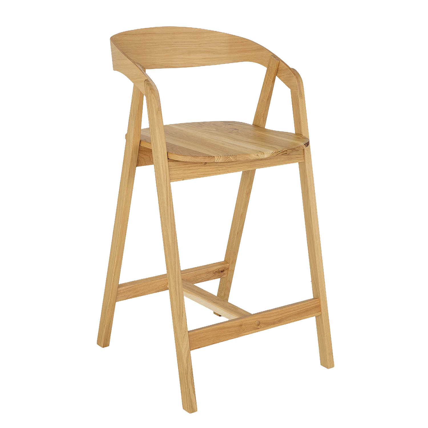 Ozola krēsls KT395 LITE medus ozolkoka krāsā