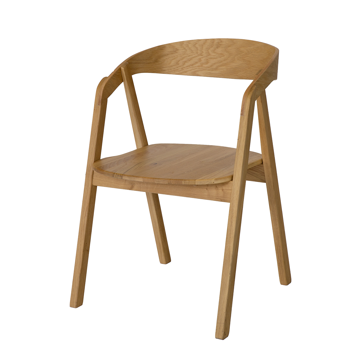 Ozola krēsls KT395 LITE tumšā ozola krāsā — изображение 3