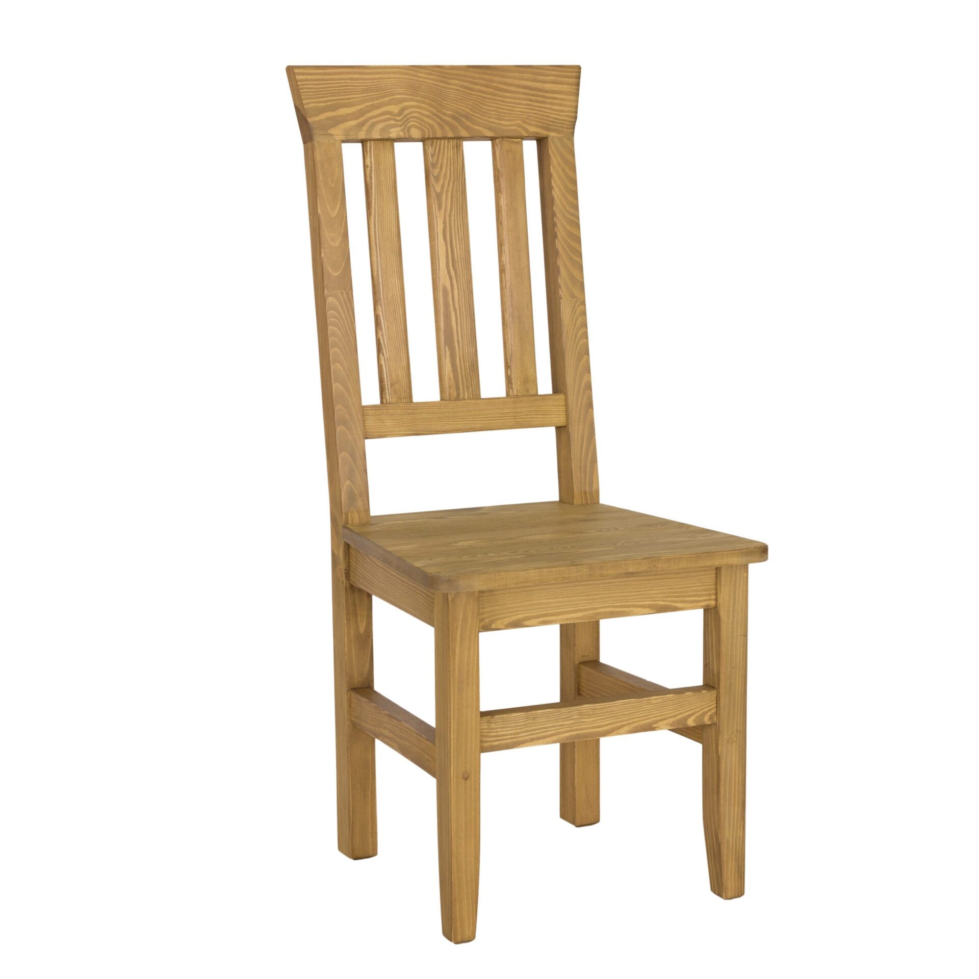 Priedes krēsls KT704, priedes balināts vasks