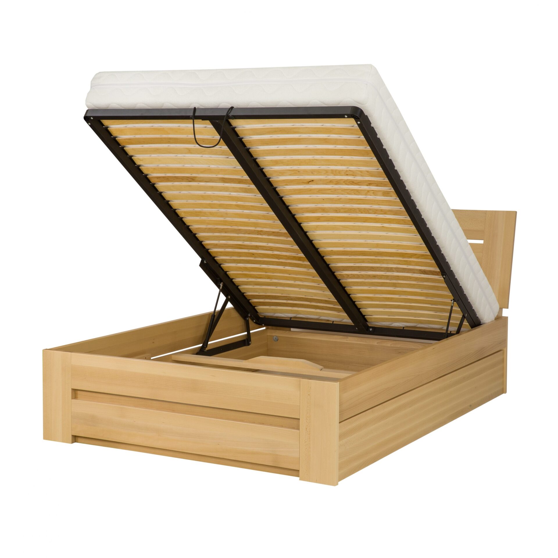 BOX dižskābarža gulta LK192 BOX dabīgs dižskābardis — изображение 6