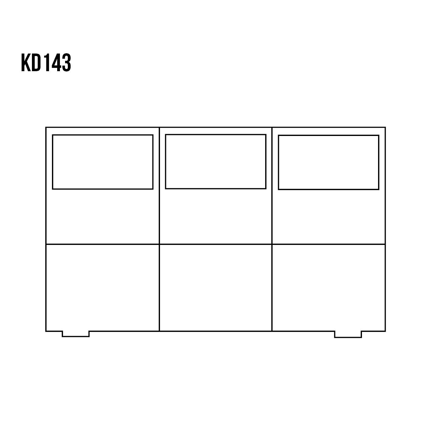 Priedes kumode MUGO KD143 priedes valrieksta krāsā — изображение 2