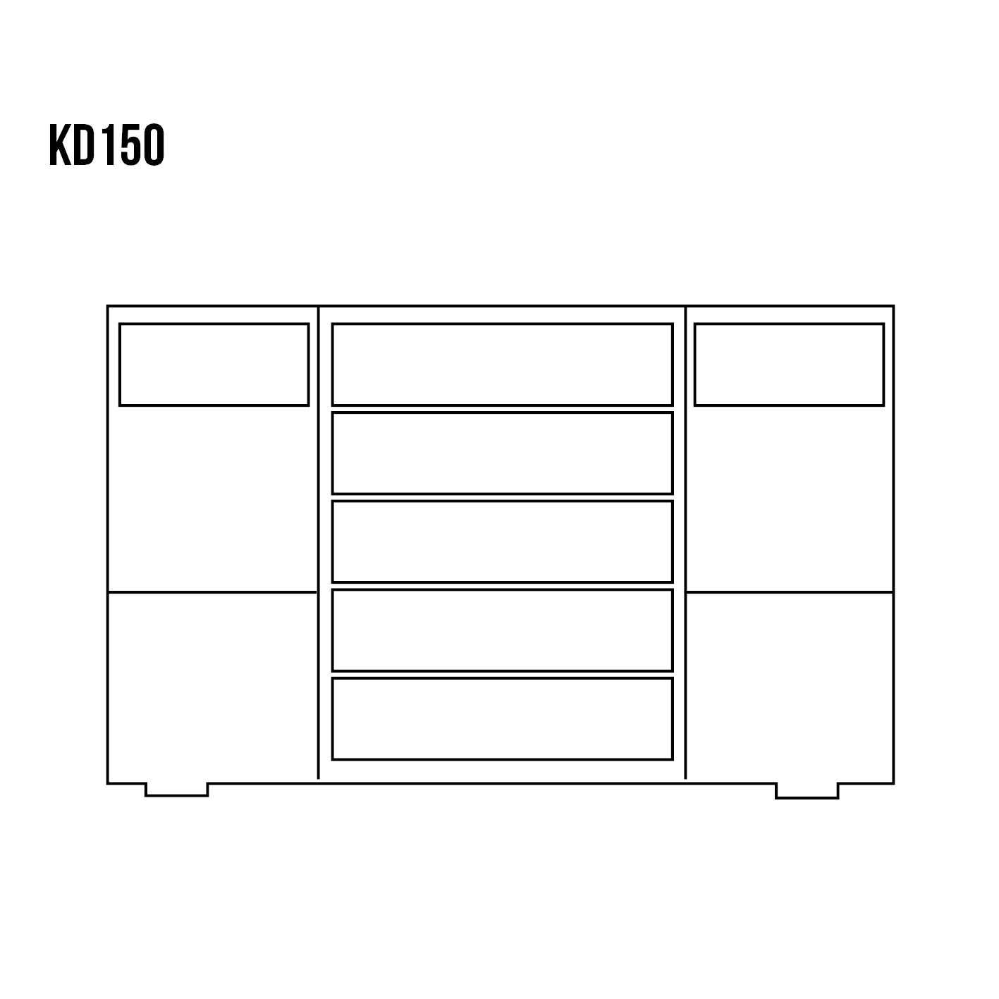 Priedes kumode MUGO KD150, priede, alksnis — изображение 2