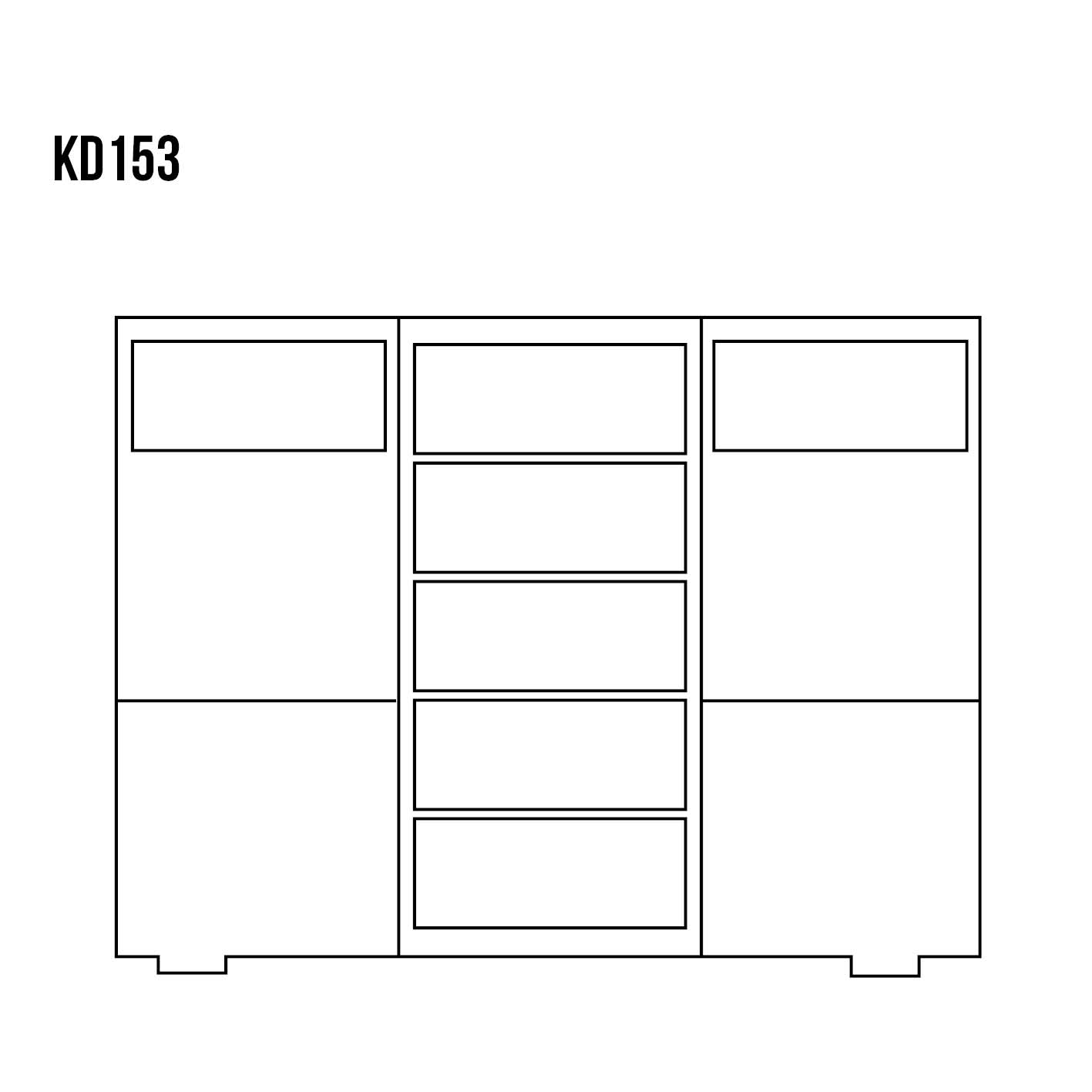 Priedes kumode MUGO KD153 priedes ozola krāsā — изображение 2