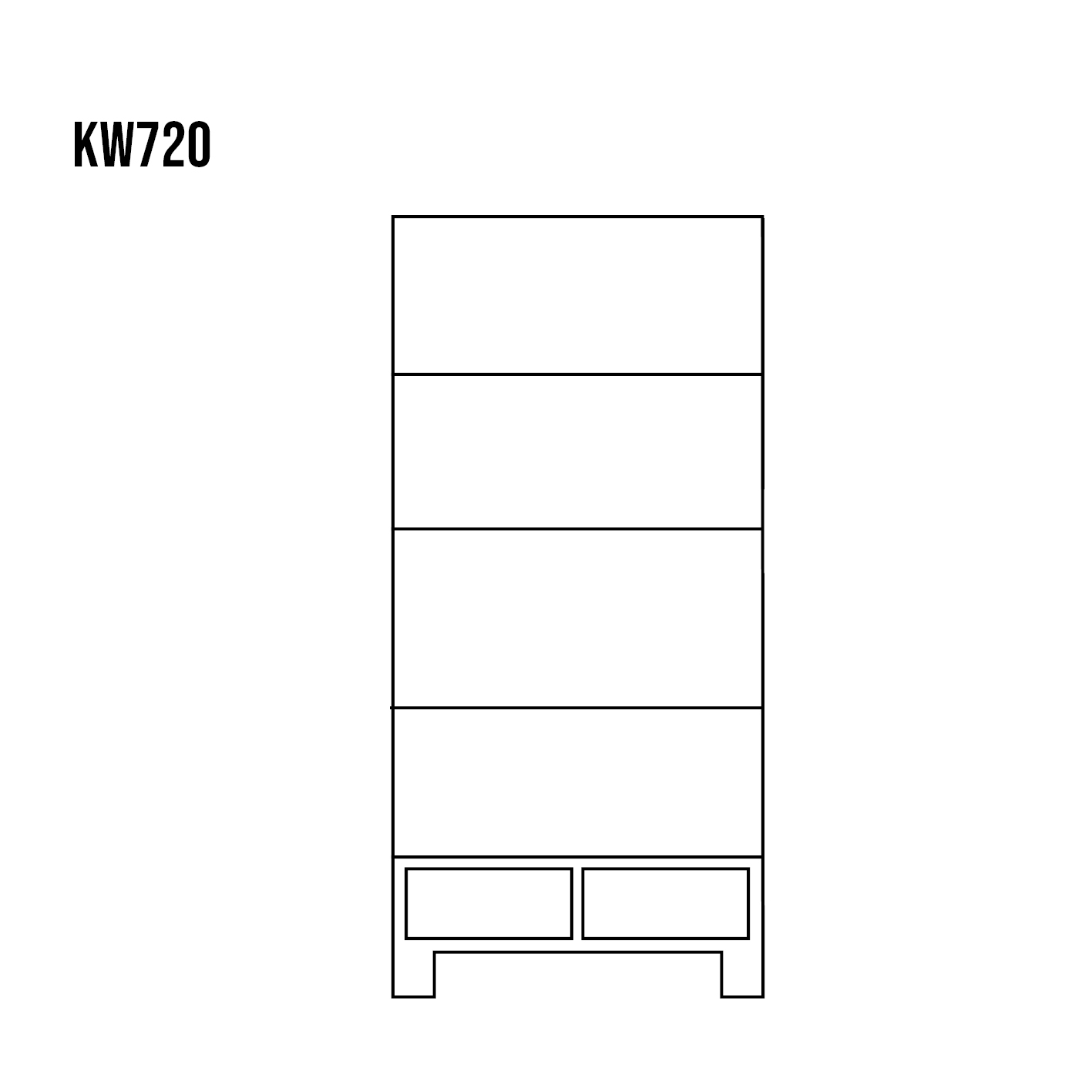 Priedes vitrīna RUSTIKAL KW720 priede, tumši vaskots — изображение 8