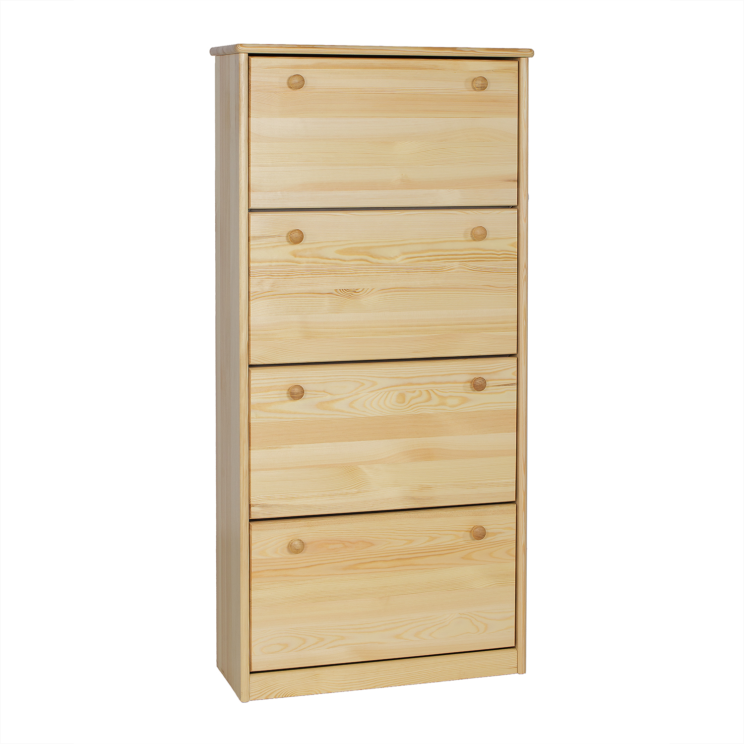 Apavu skapis SB110, priede, ozols — 2 attēls