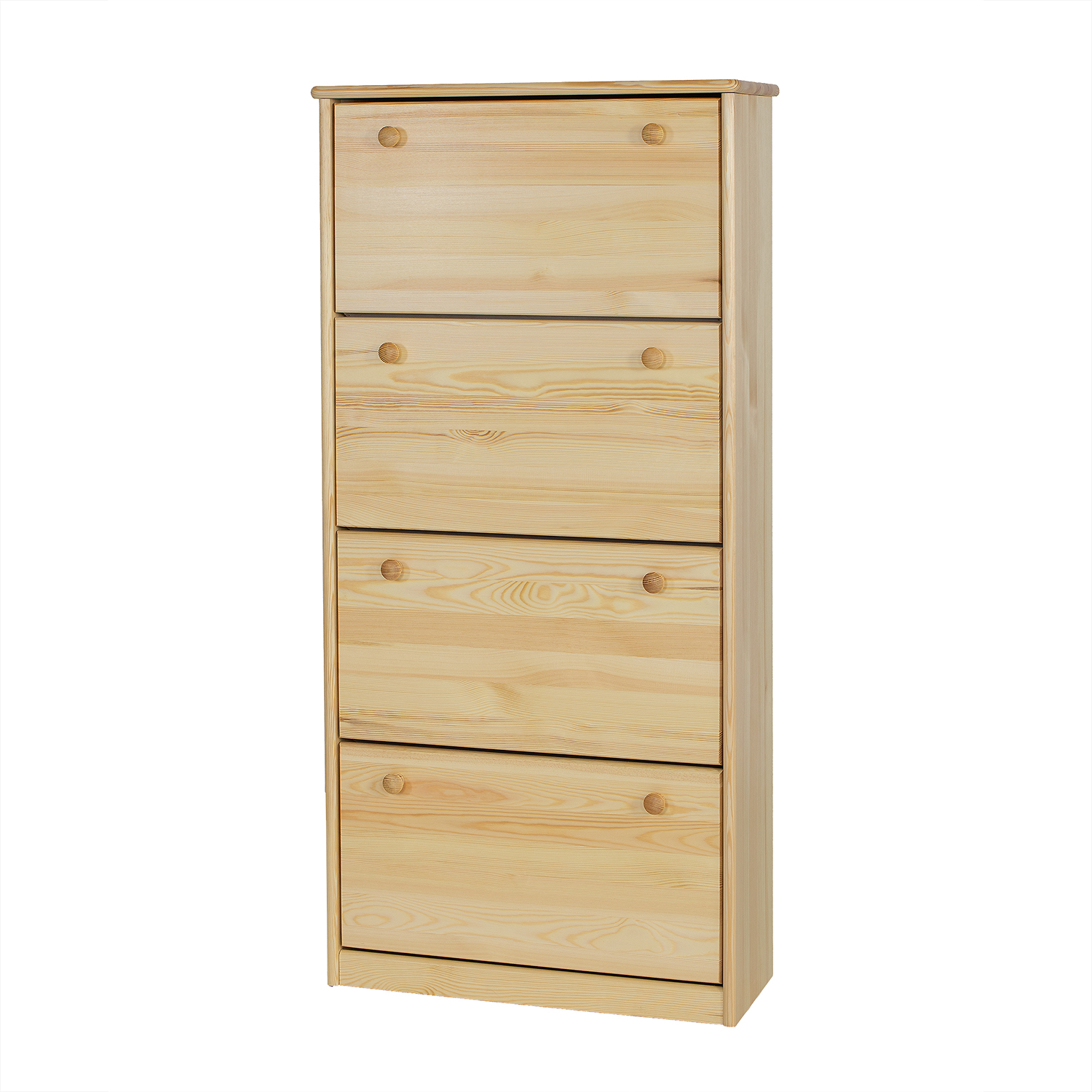 Apavu skapis SB110, priede, ozols — 3 attēls