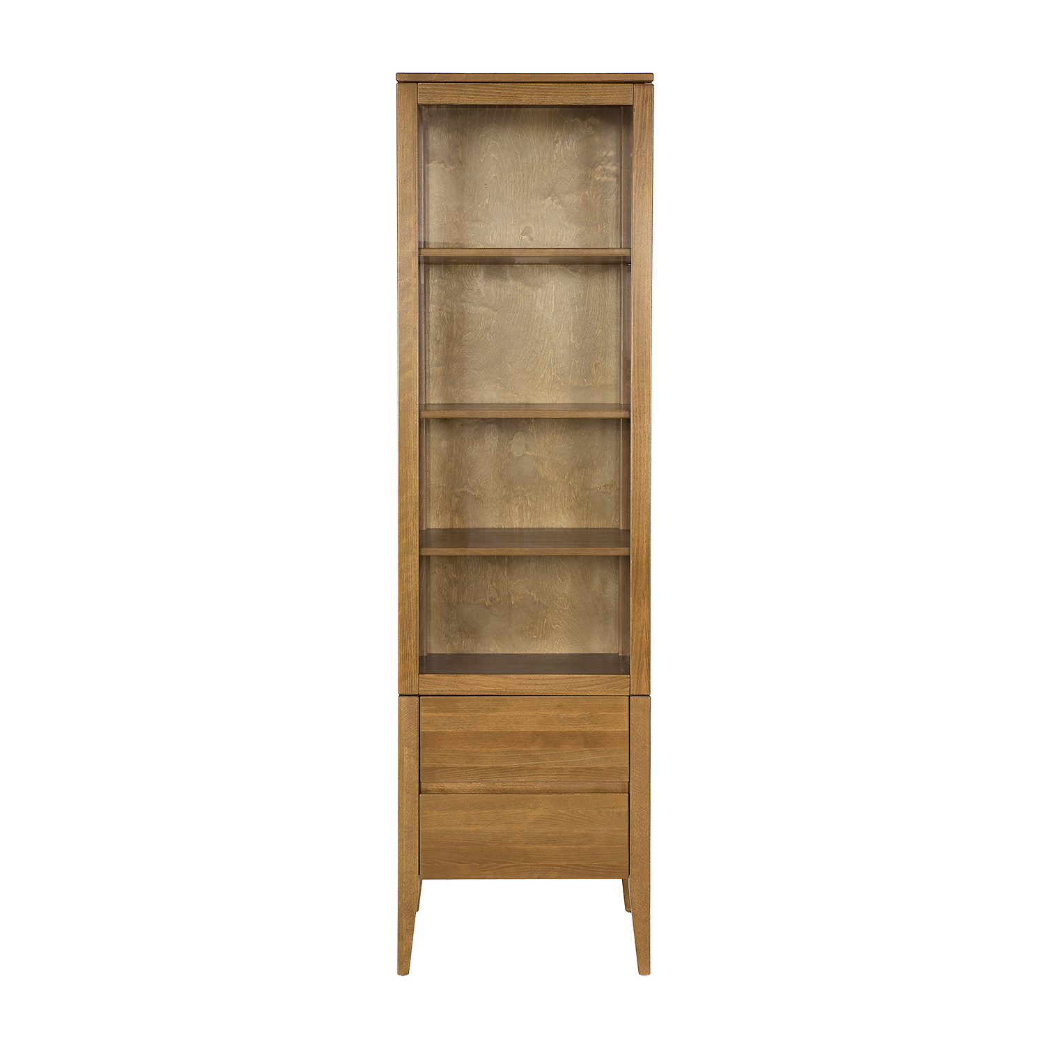 RETRO dižskābarža vitrīna KW438 RIGHT dabīgā dižskābarža krāsā — изображение 5