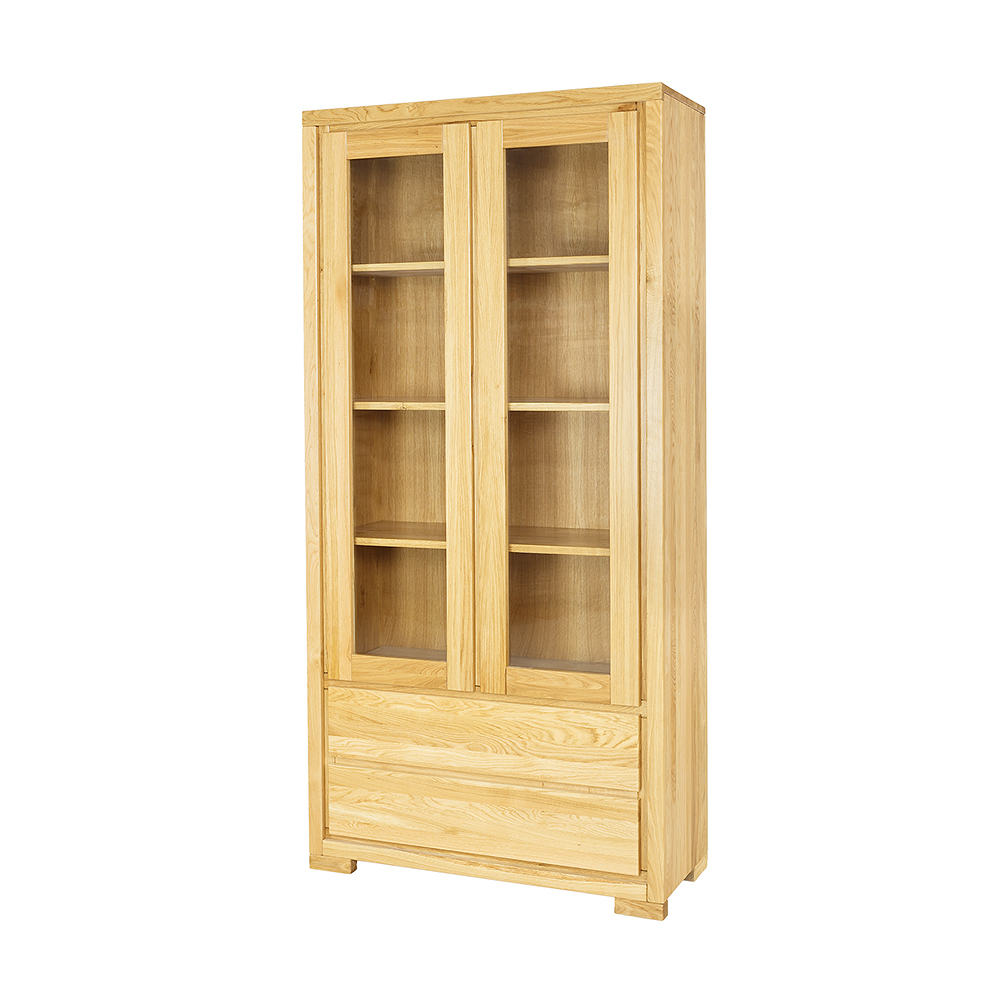 Ozolkoka vitrīna CLASSIC KW352 tumšs ozols