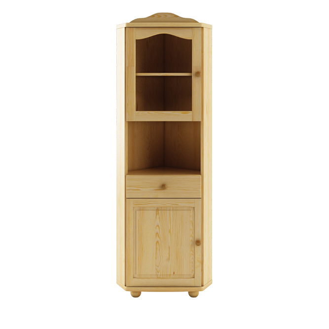 DOULIS KW113 priedes vitrīna, valrieksts