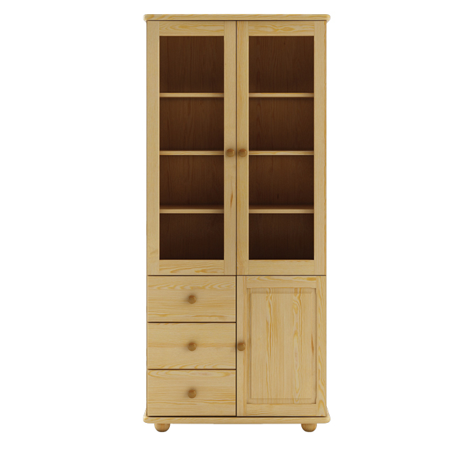 DOULIS KW116 priedes un ozola vitrīna