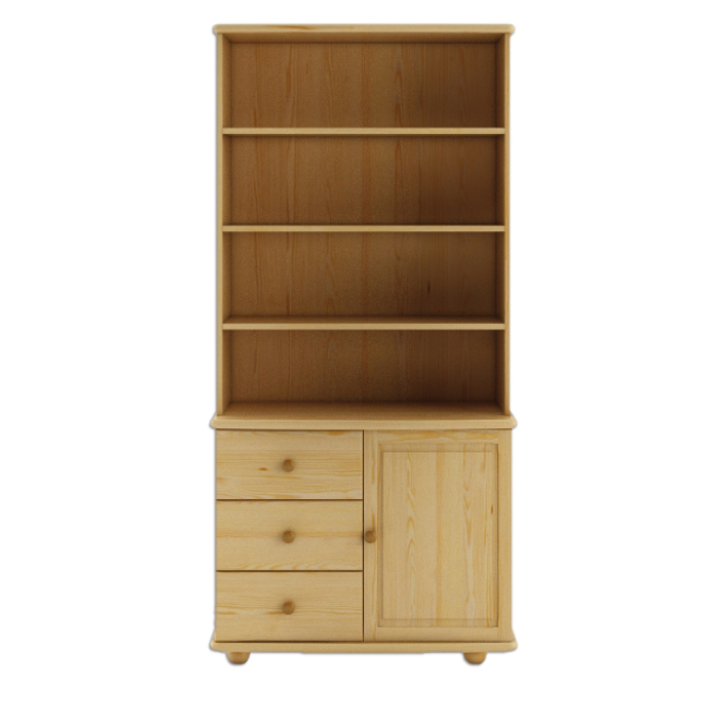 DOULIS KW126 priedes vitrīna, priede un alksnis