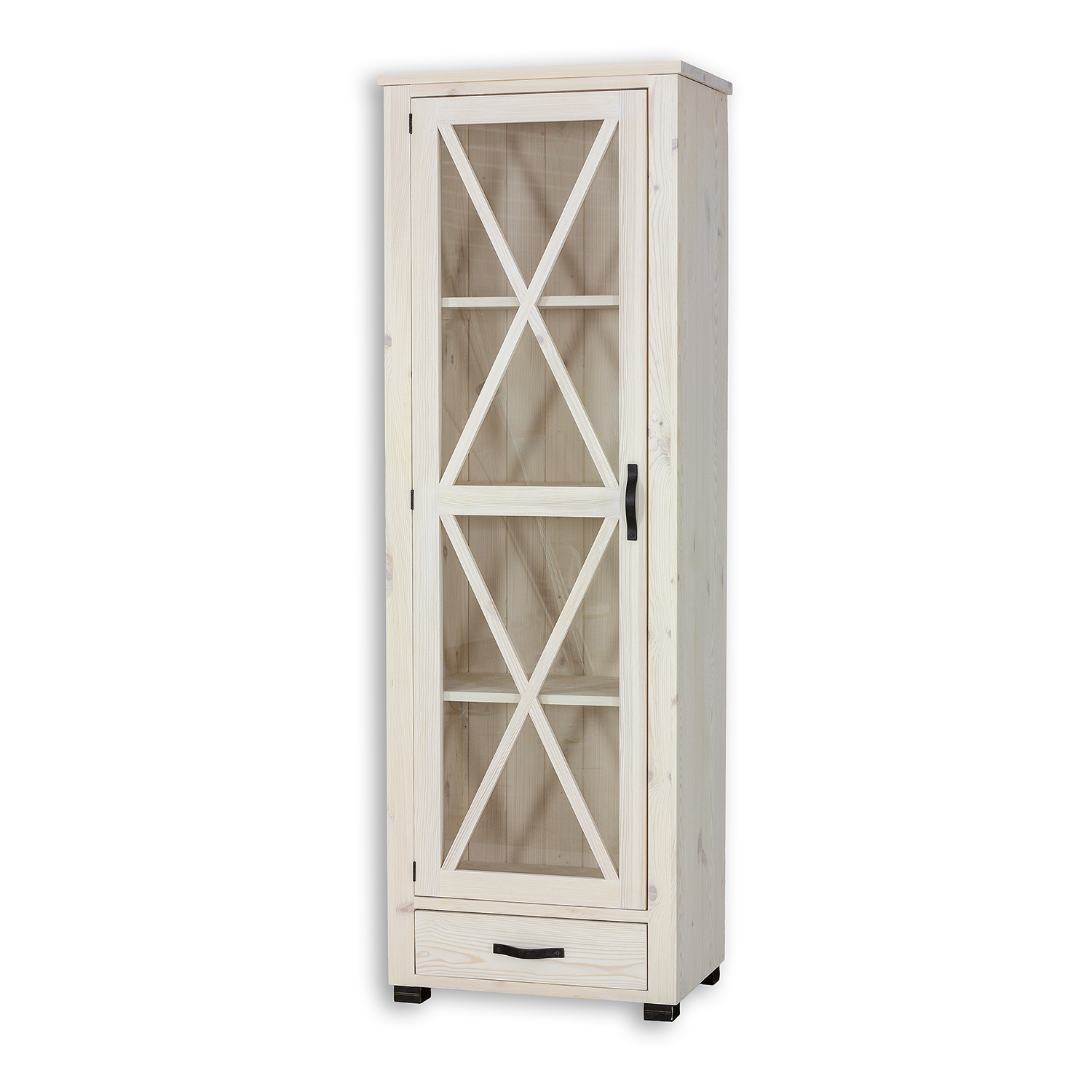 Vitrīna RUSTIKAL KW723, priedes koks, baltā priede, patina — изображение 5
