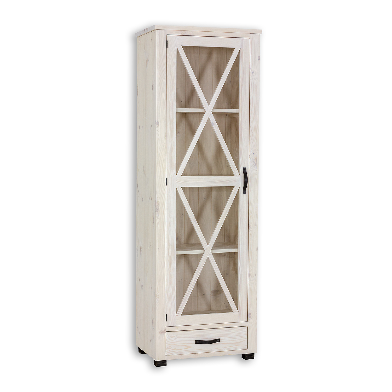 Vitrīna RUSTIKAL KW723, priedes koks, baltā priede, patina — изображение 6