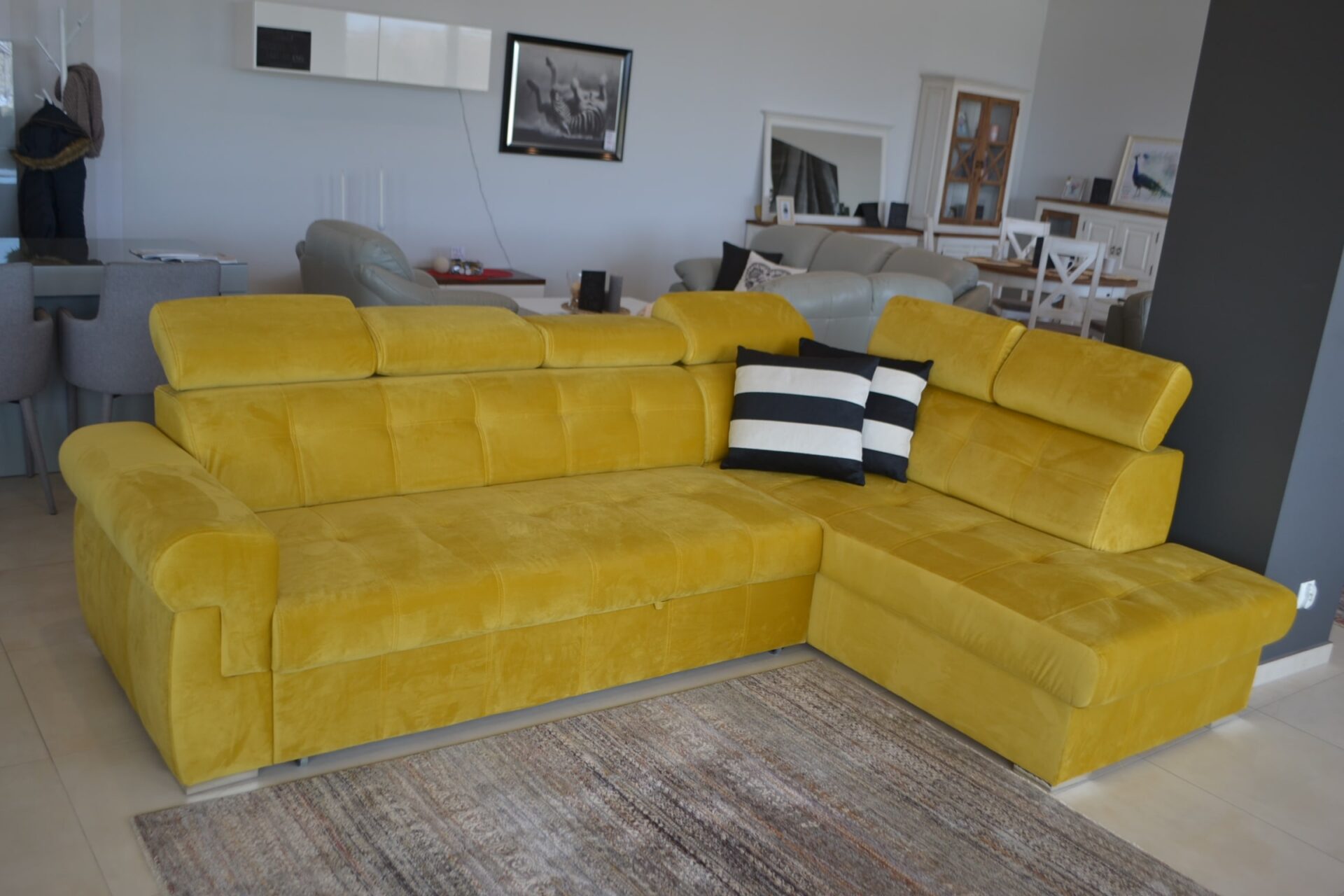 ATLANTA stūra dīvāns 280x190 Fargotex Piano 07 — изображение 2