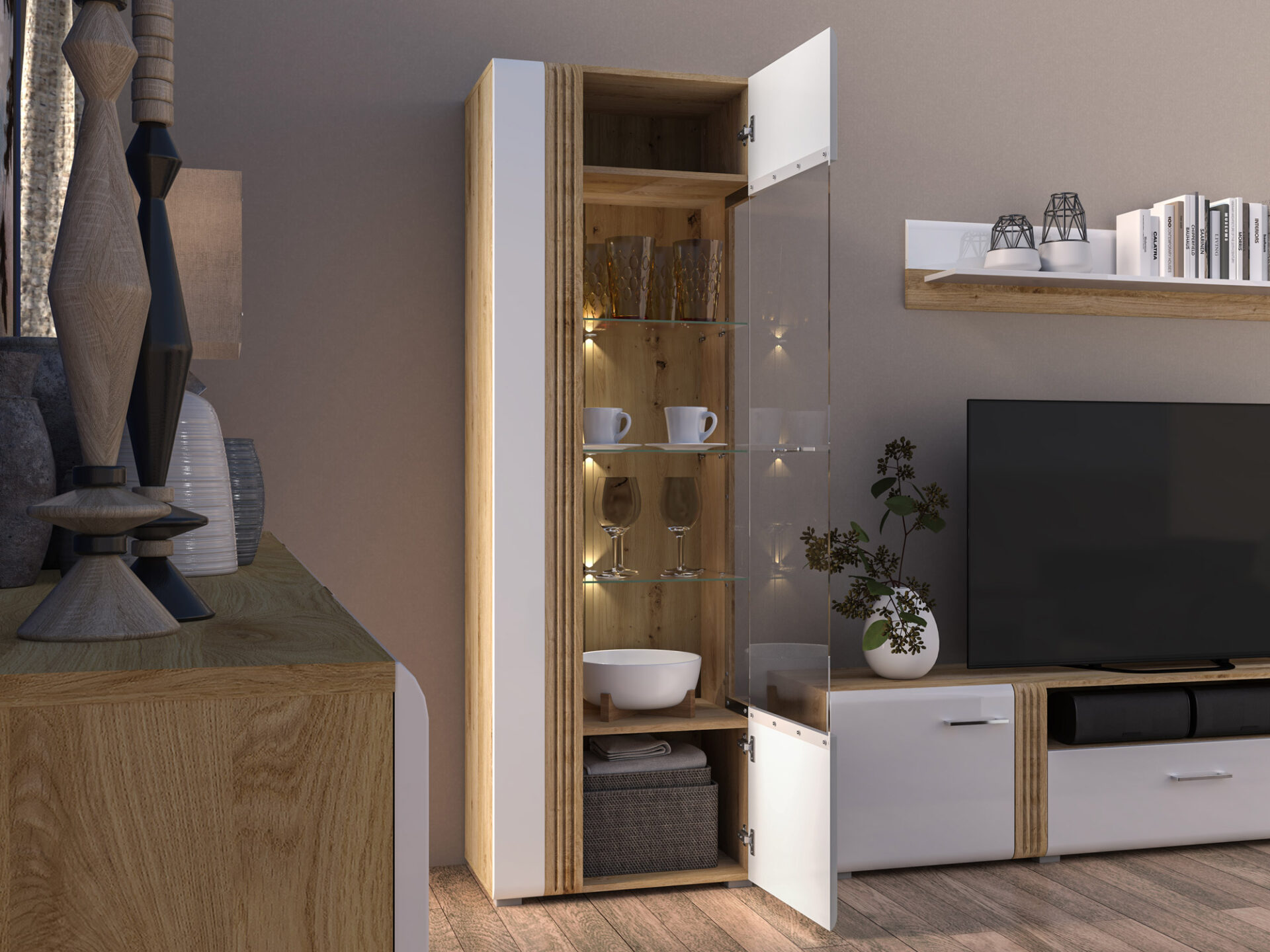 Adagio 02 labajā pusē Castello Oak - Vitrīna — 5 attēls