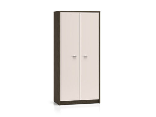 Avante 01 vējdzirnavu ozols / MDF kašmira spīdīgs – 2D skapis