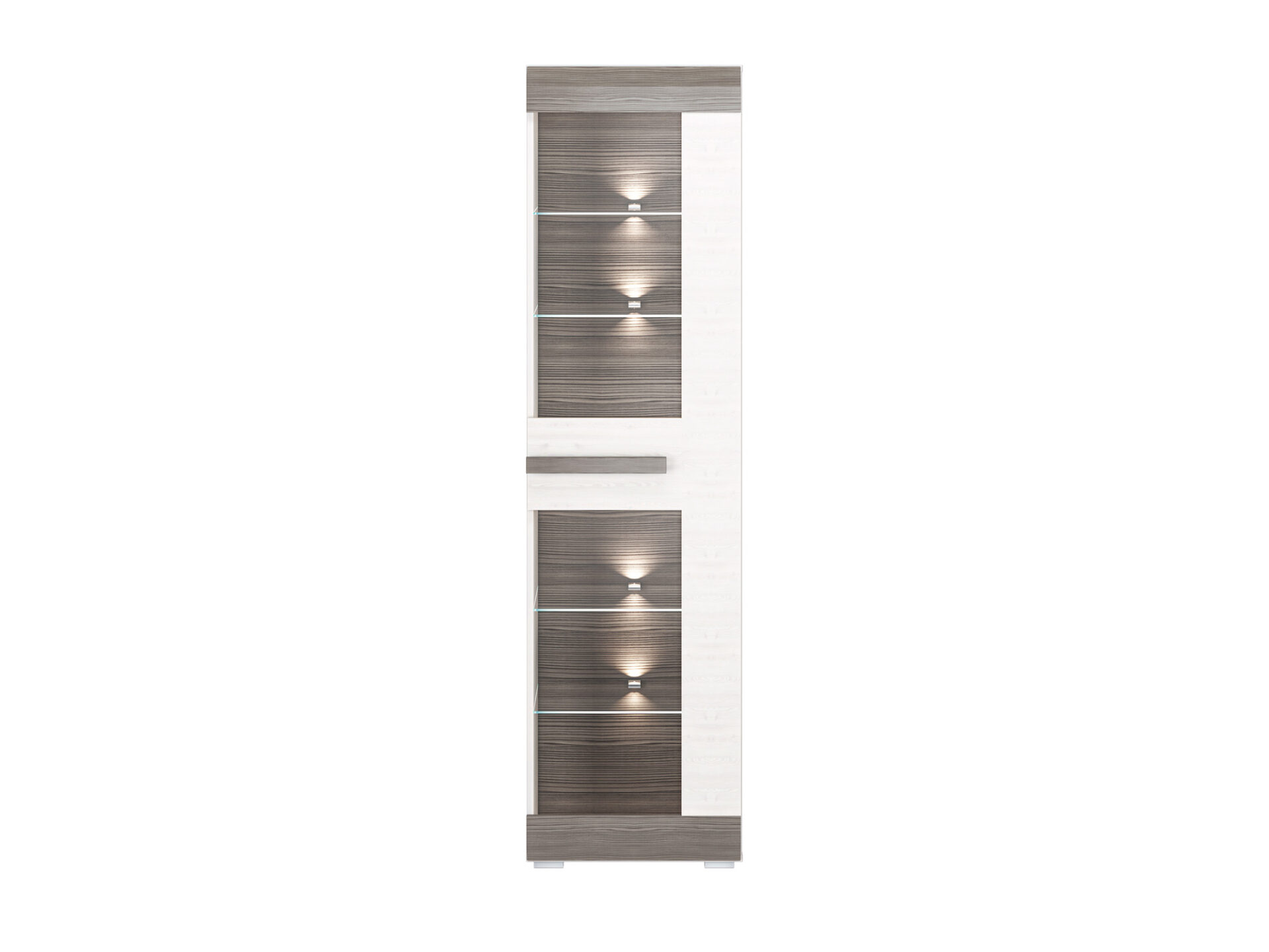 BLANCO 02-01 sniega priede/MDF jauns pelēks plaukts — изображение 3