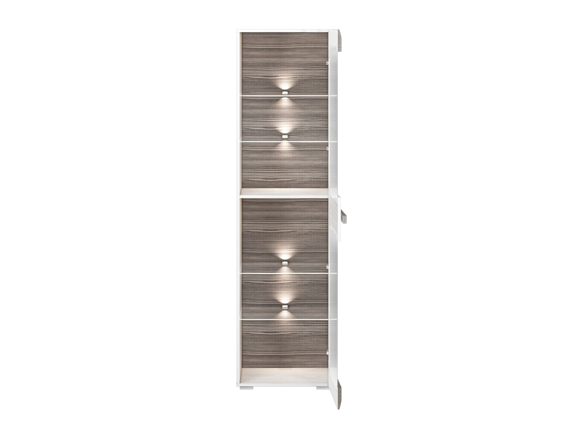 BLANCO 02-01 sniega priede/MDF jauns pelēks plaukts — изображение 4