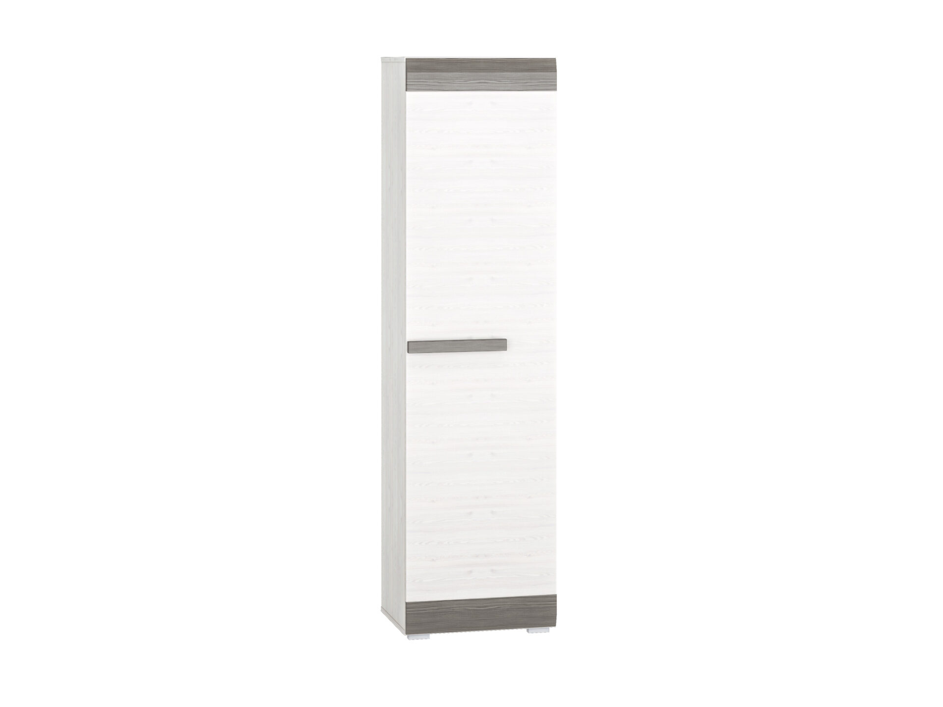 BLANCO 03 sniega priede/MDF jauns pelēks plaukts
