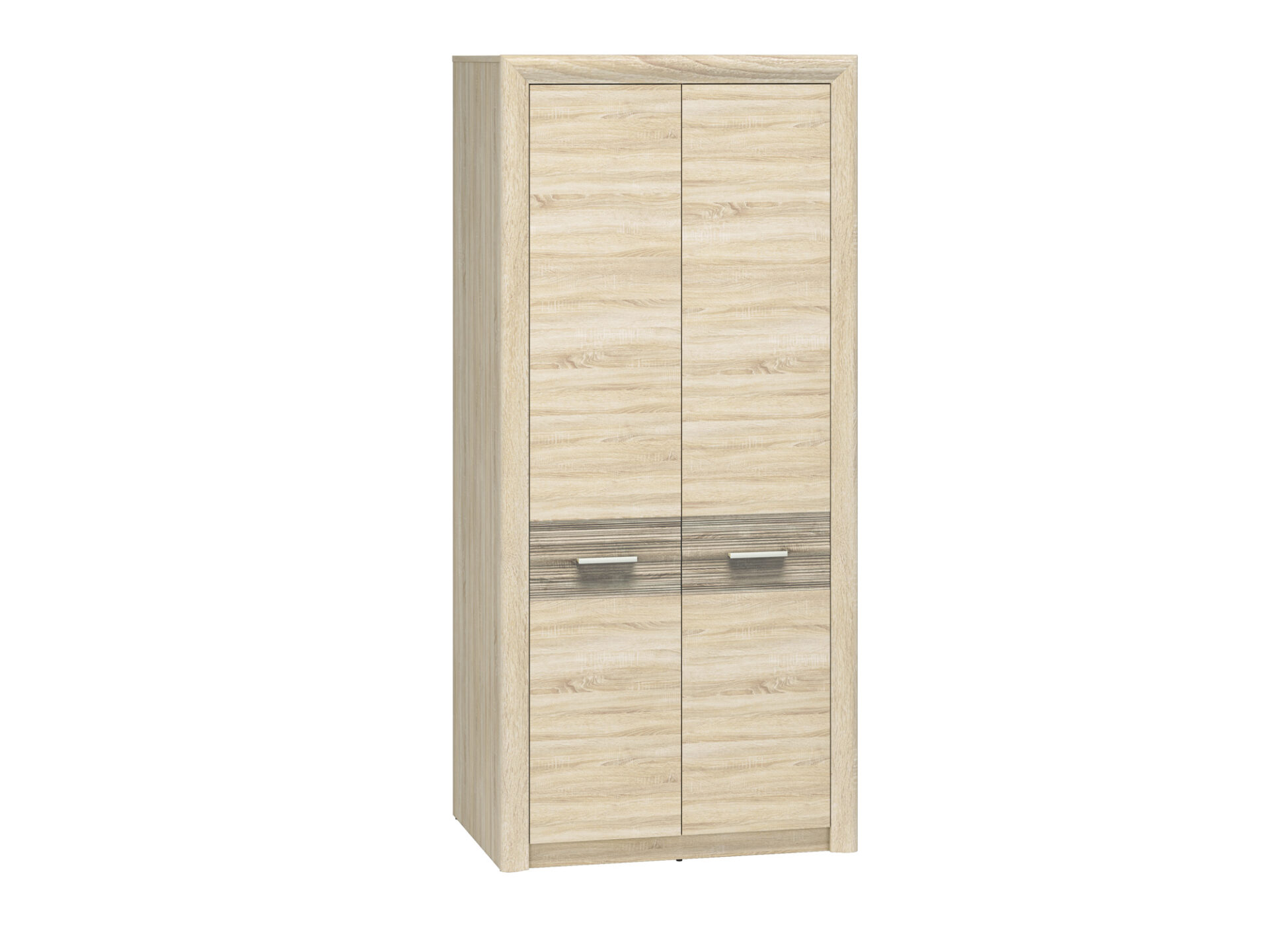 CASTEL 01 gaiša sonoma/MDF sonoma trifele - skapis