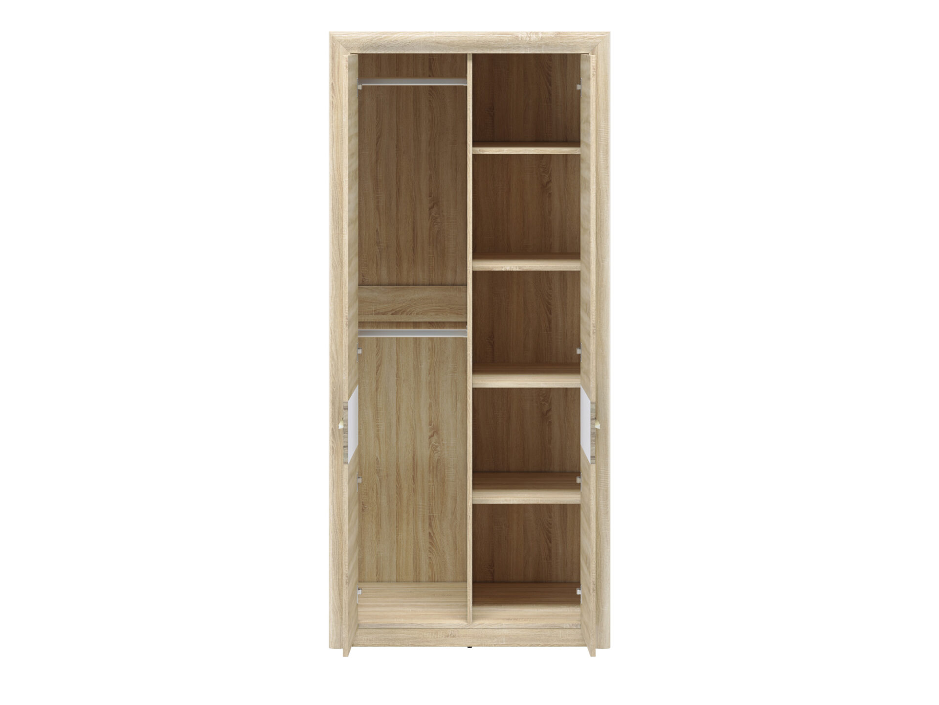 CASTEL 01 gaiša sonoma/MDF sonoma trifele - skapis — изображение 4