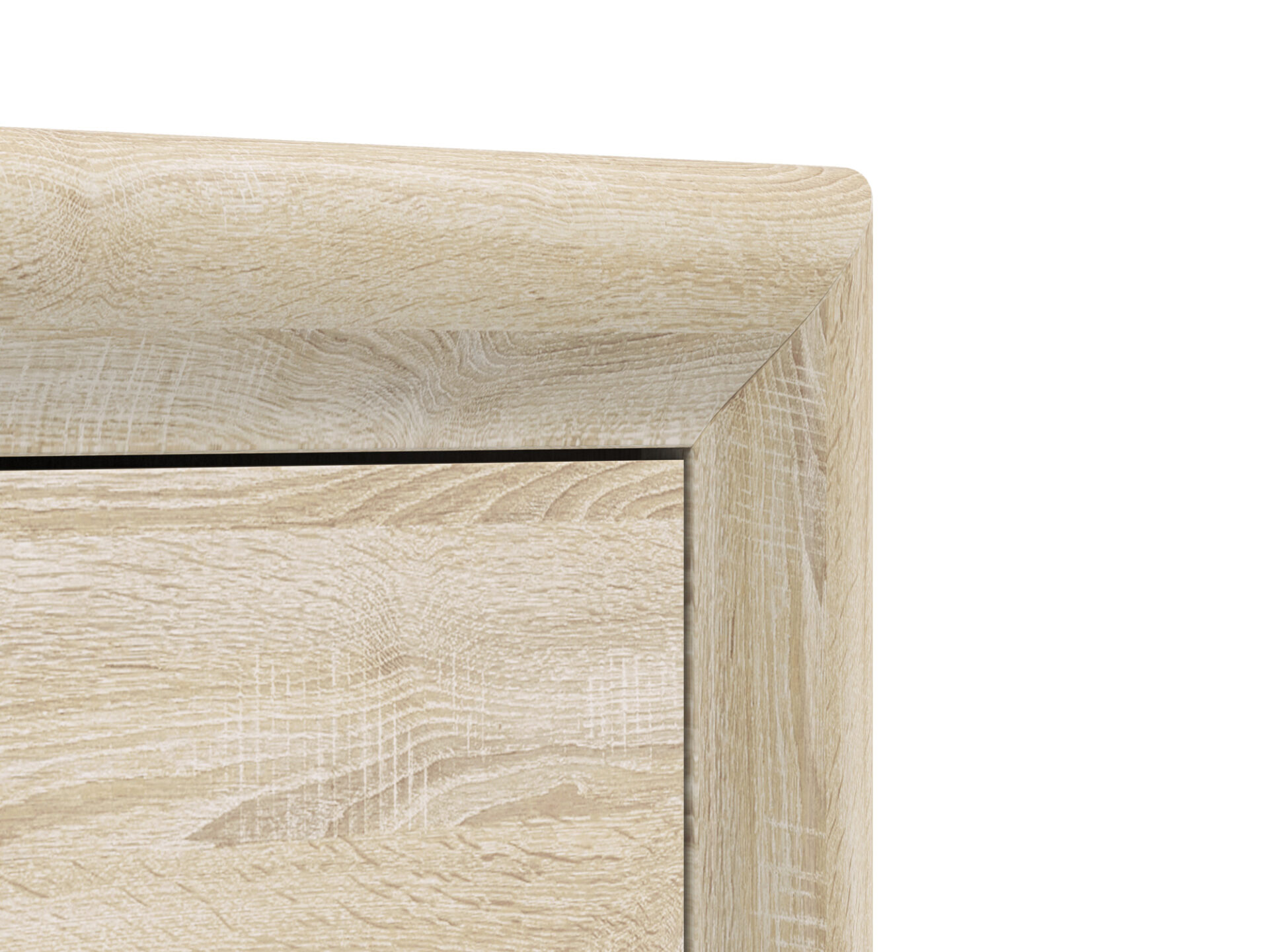 CASTEL 01 gaiša sonoma/MDF sonoma trifele - skapis — изображение 5