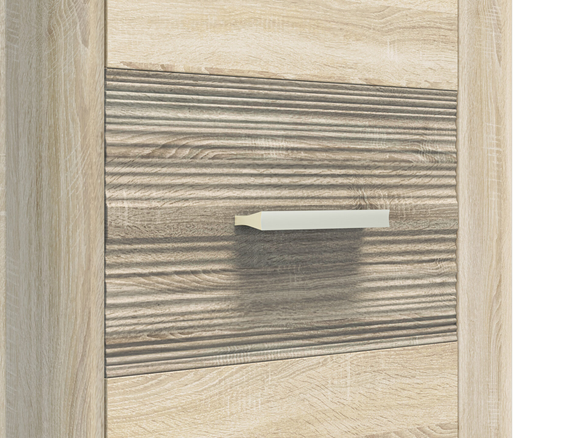 Castel 03 kreisais gaišais sonoma/MDF sonoma trifele - plaukts — 6 attēls