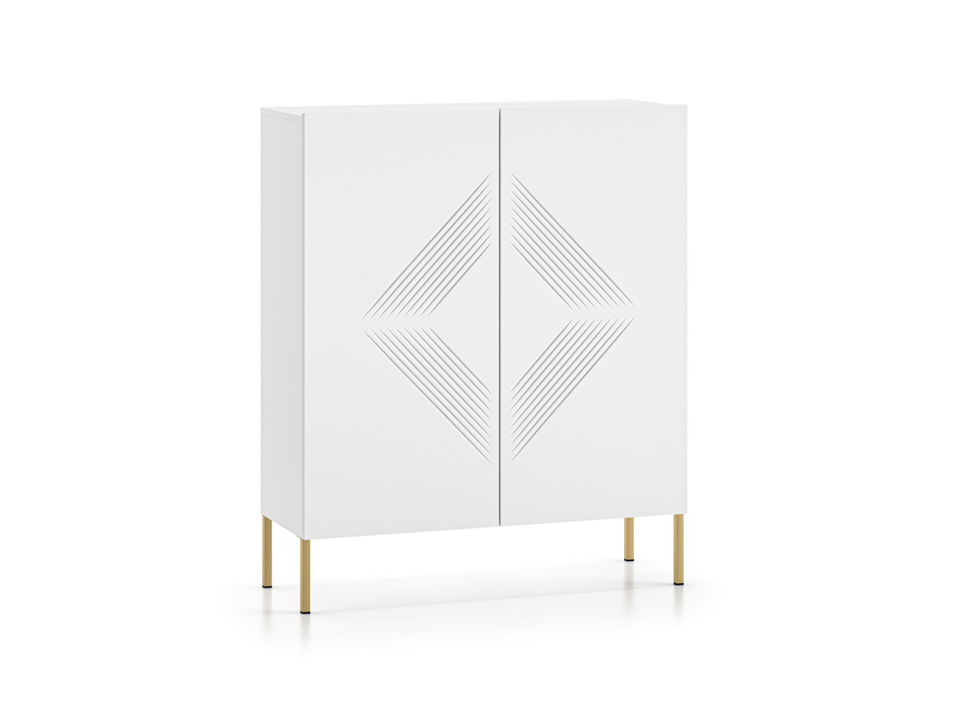 Clearing 01 Alpine White / Gold Leg - 2D kumode