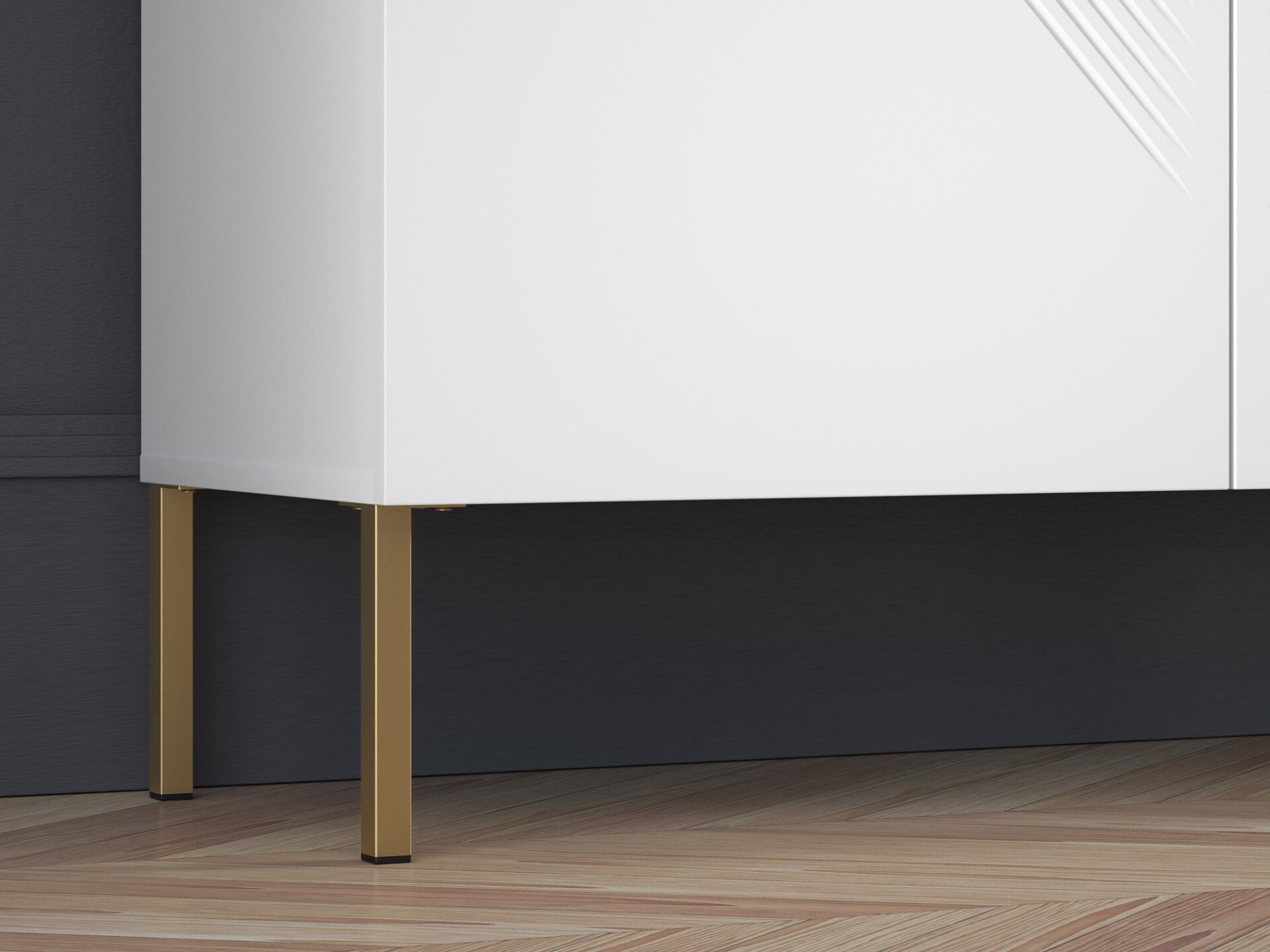 Clearing 01 Alpine White / Gold Leg - 2D kumode — изображение 6