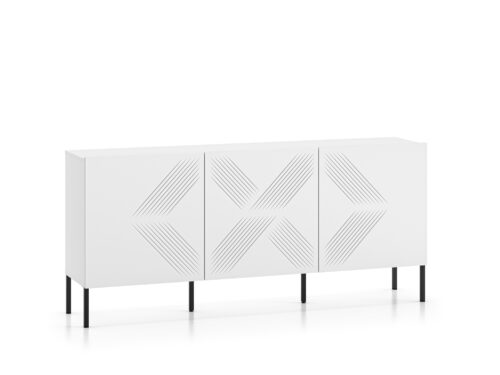 Clearing 02 Alpu balts / Kāja melna – 3D kumode