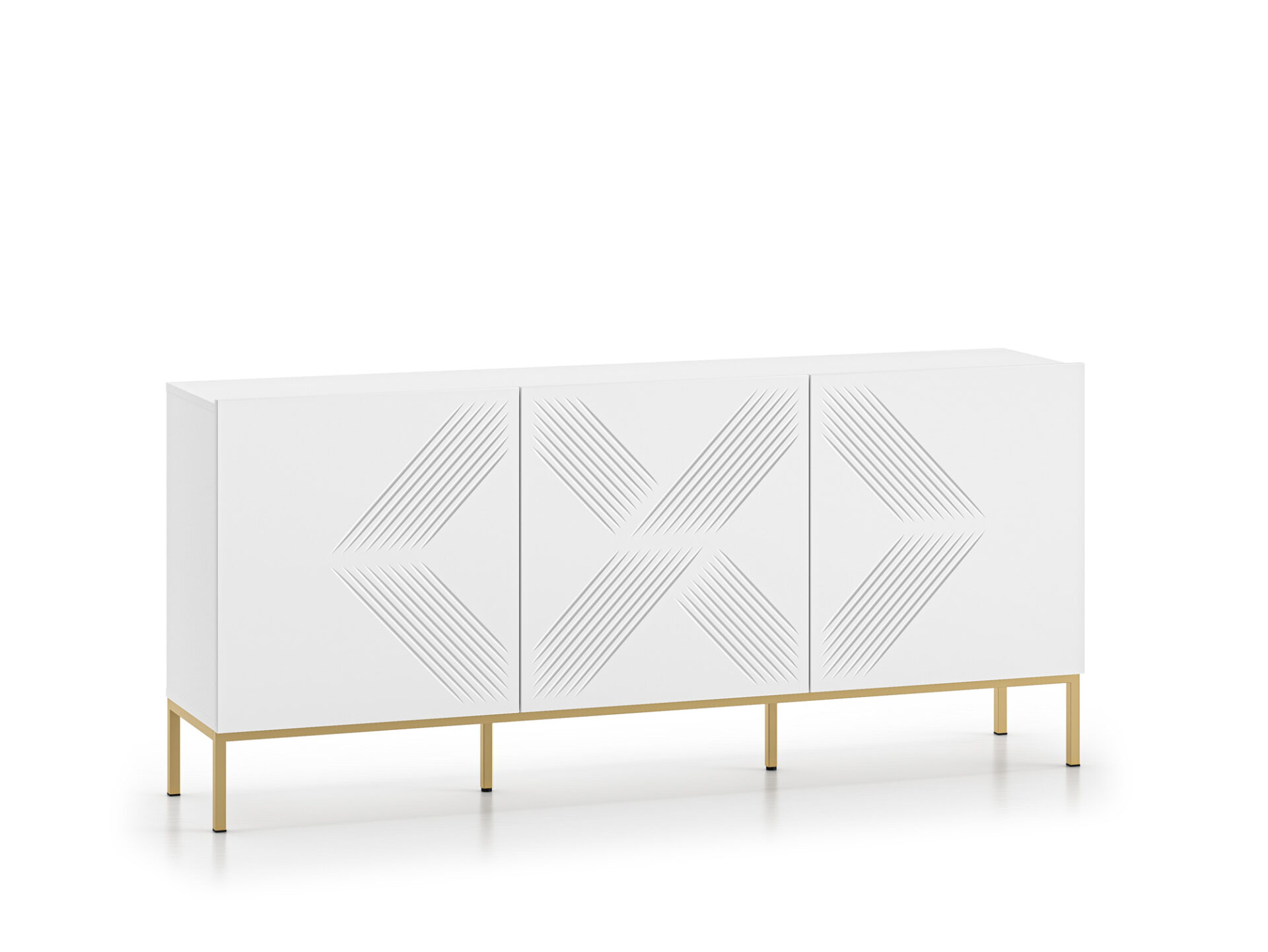 Clearing 02 Alpine White / Gold Base - 3D kumode