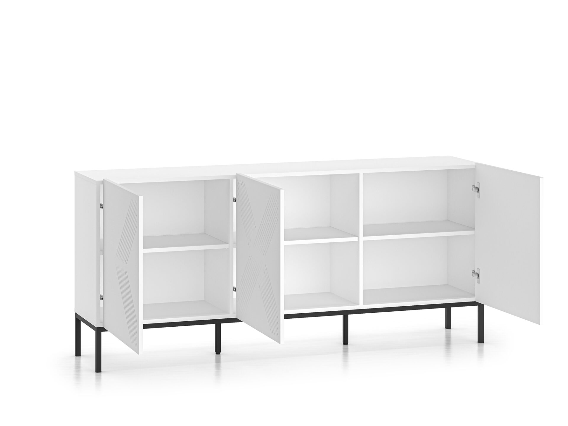 Clearing 02 Alpine White / Black Base - 3D kumode — 5 attēls