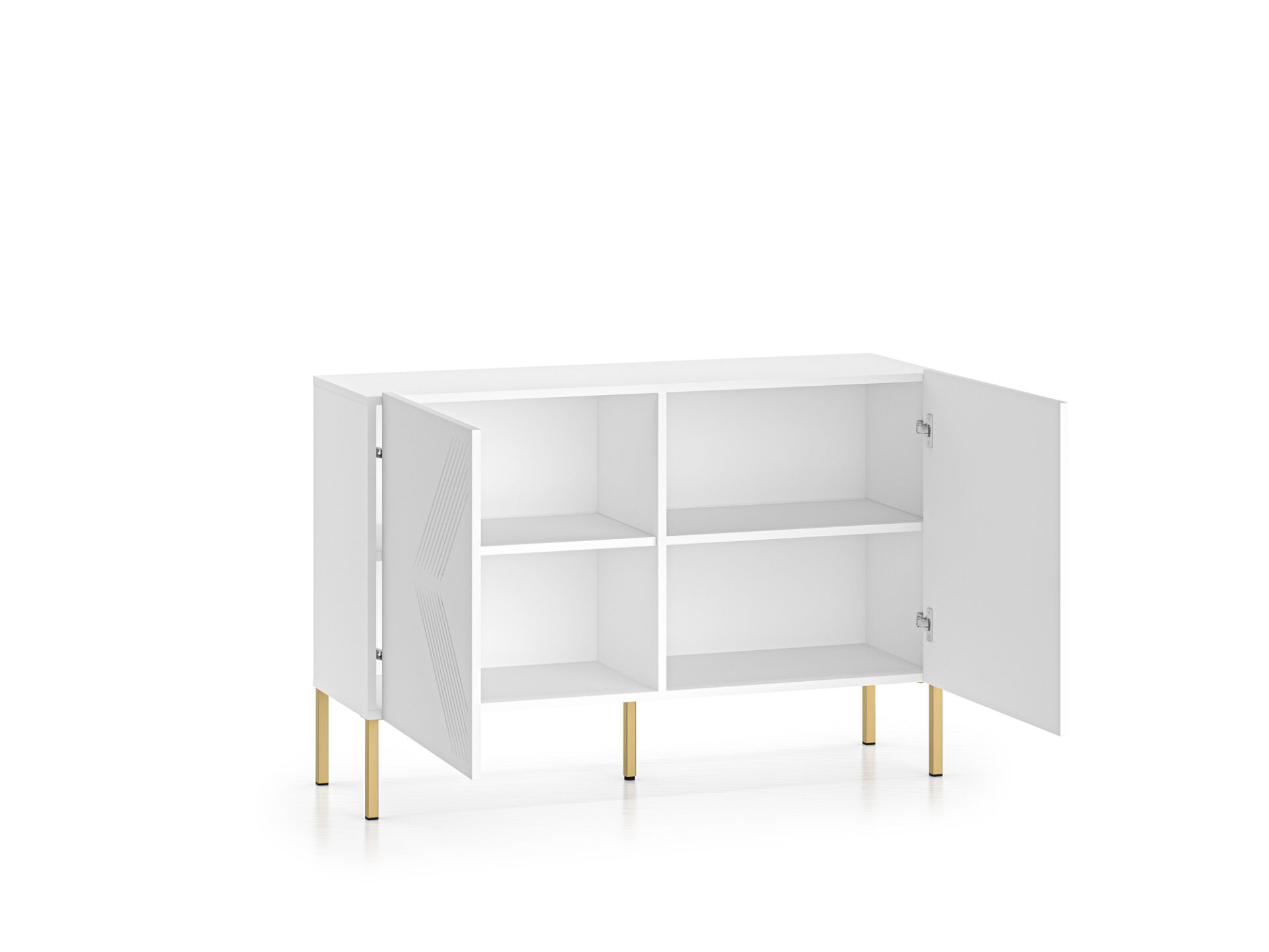 Clearing 03 Alpine White / Gold Leg – 2D kumode — 5 attēls