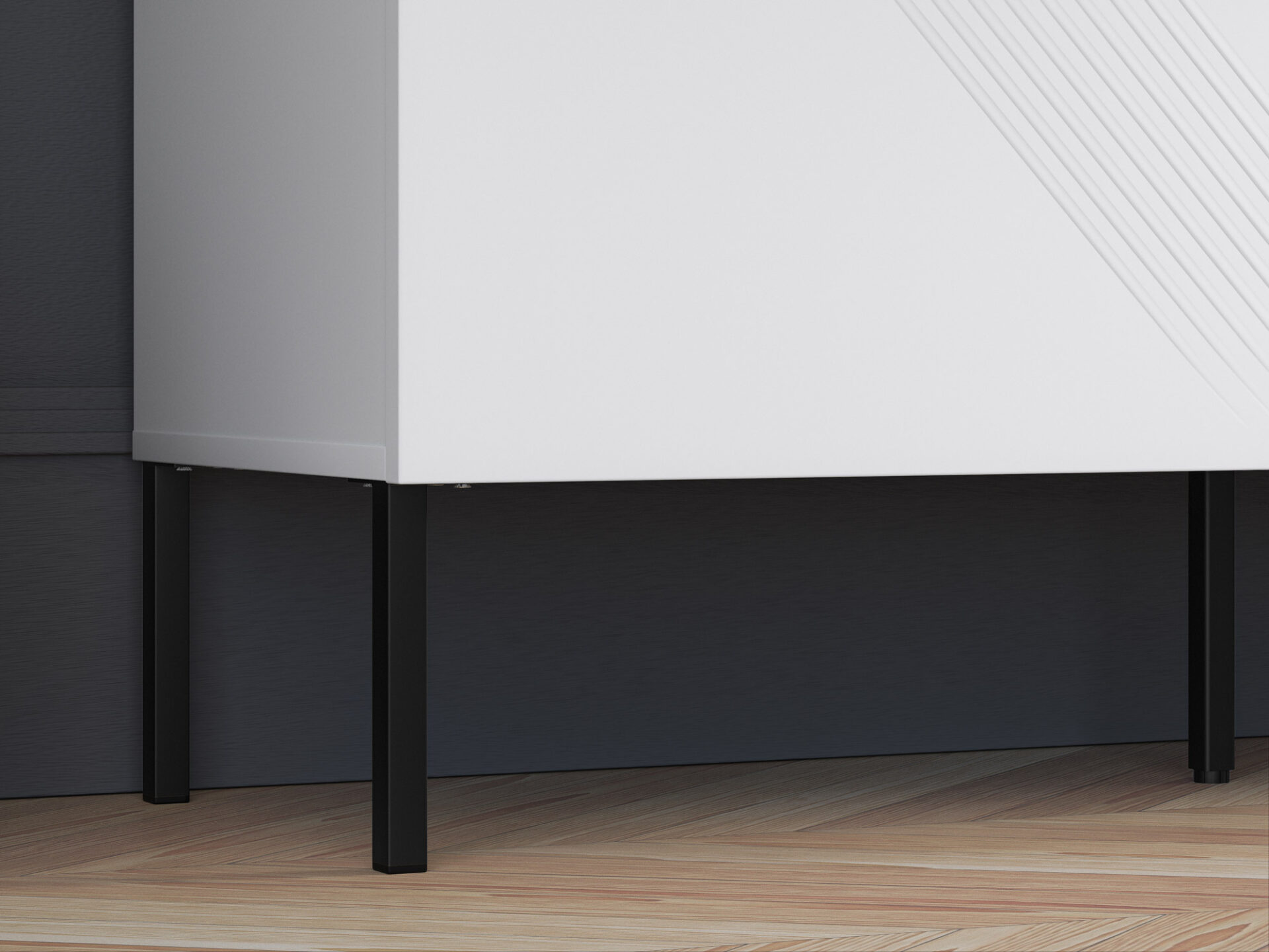 Clearing 03 Alpine White / Cover Black - 2D kumode — 6 attēls