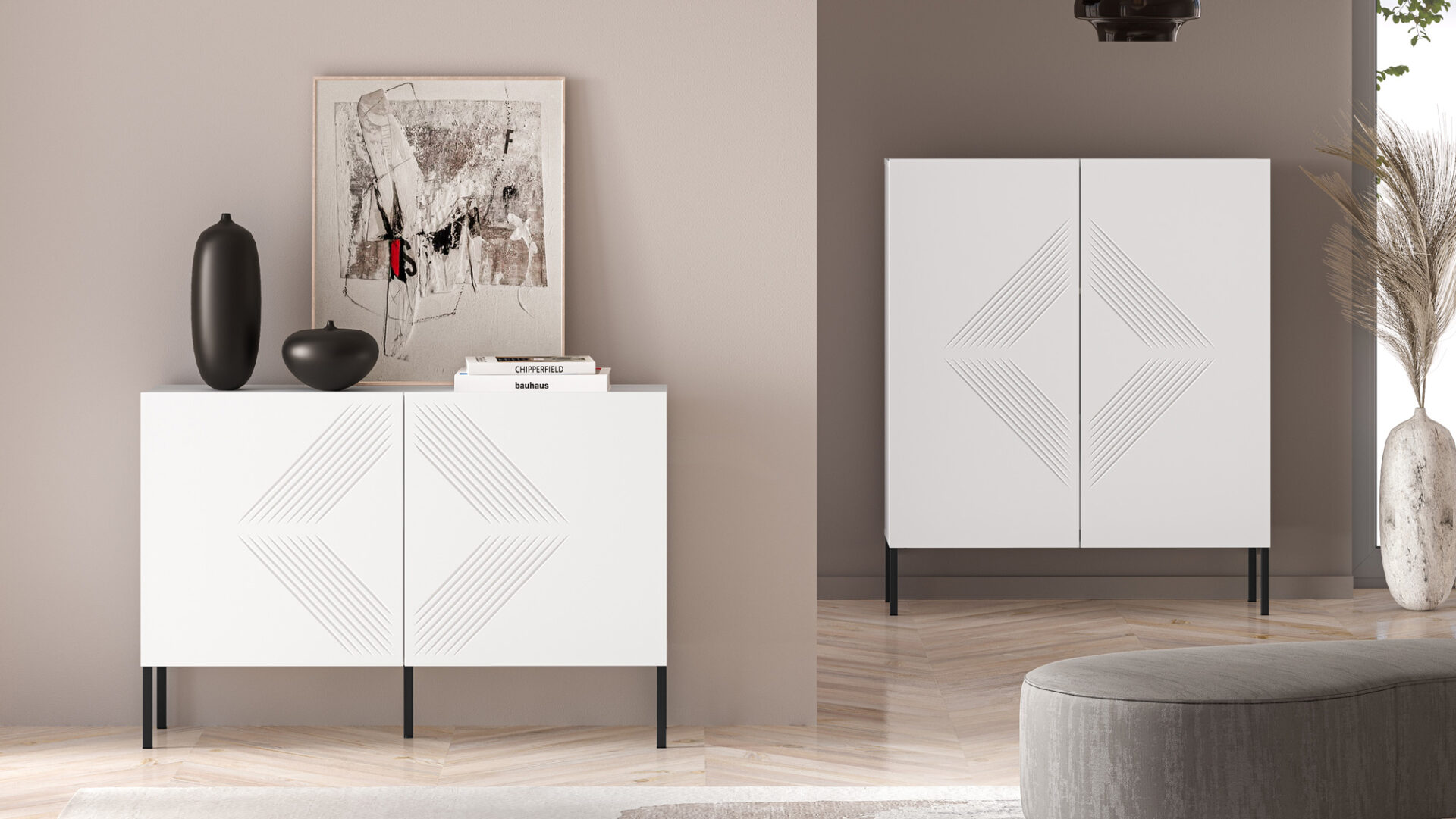 Clearing 03 Alpine White / Cover Black - 2D kumode — 7 attēls