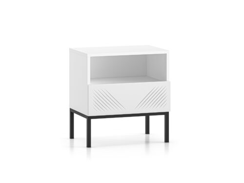 Clearing 05 Alpine White/Black pamatne – 1S skapītis
