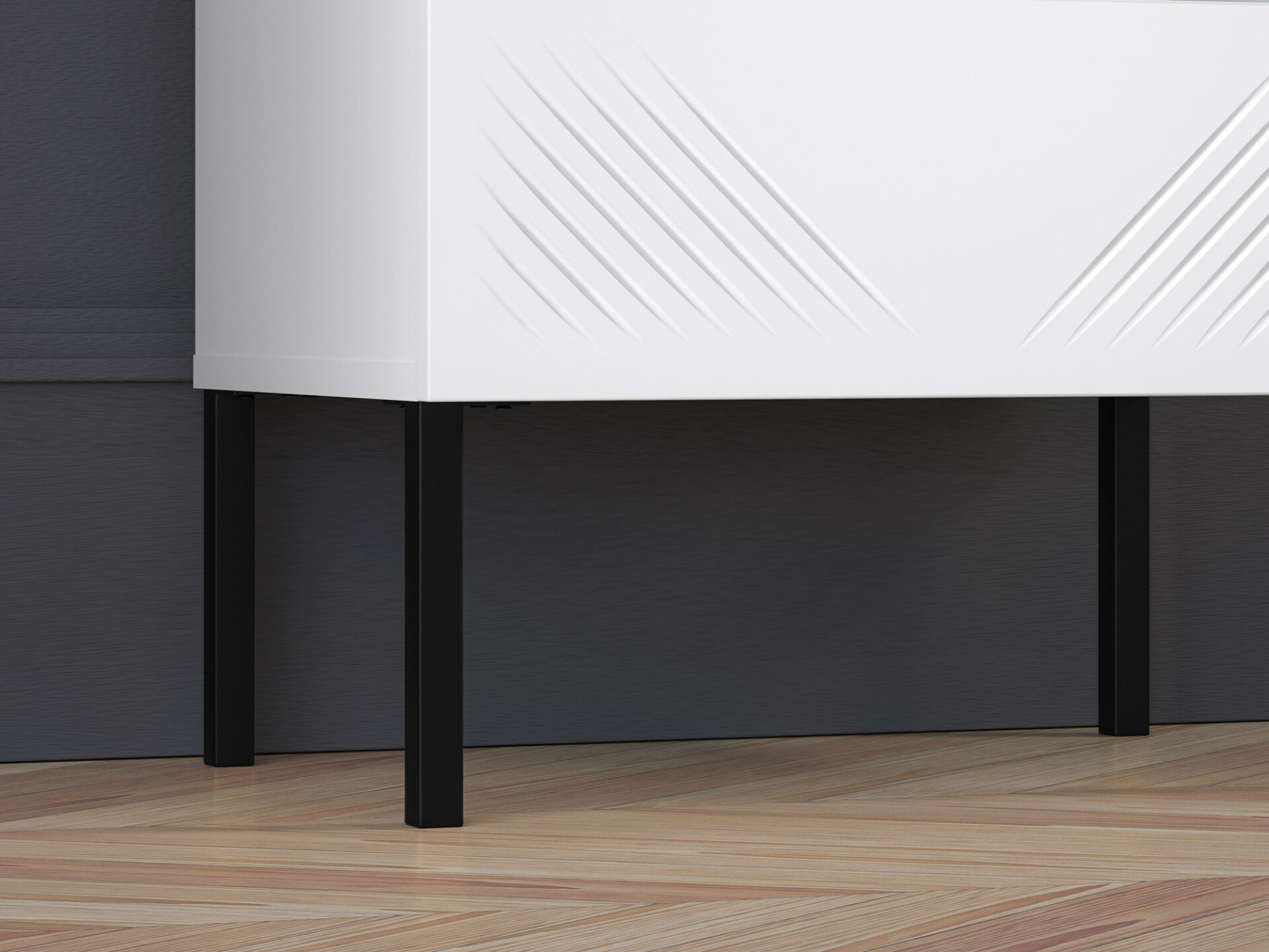 Clearing 05 Alpine White/Black kājas – 1S skapītis — изображение 8