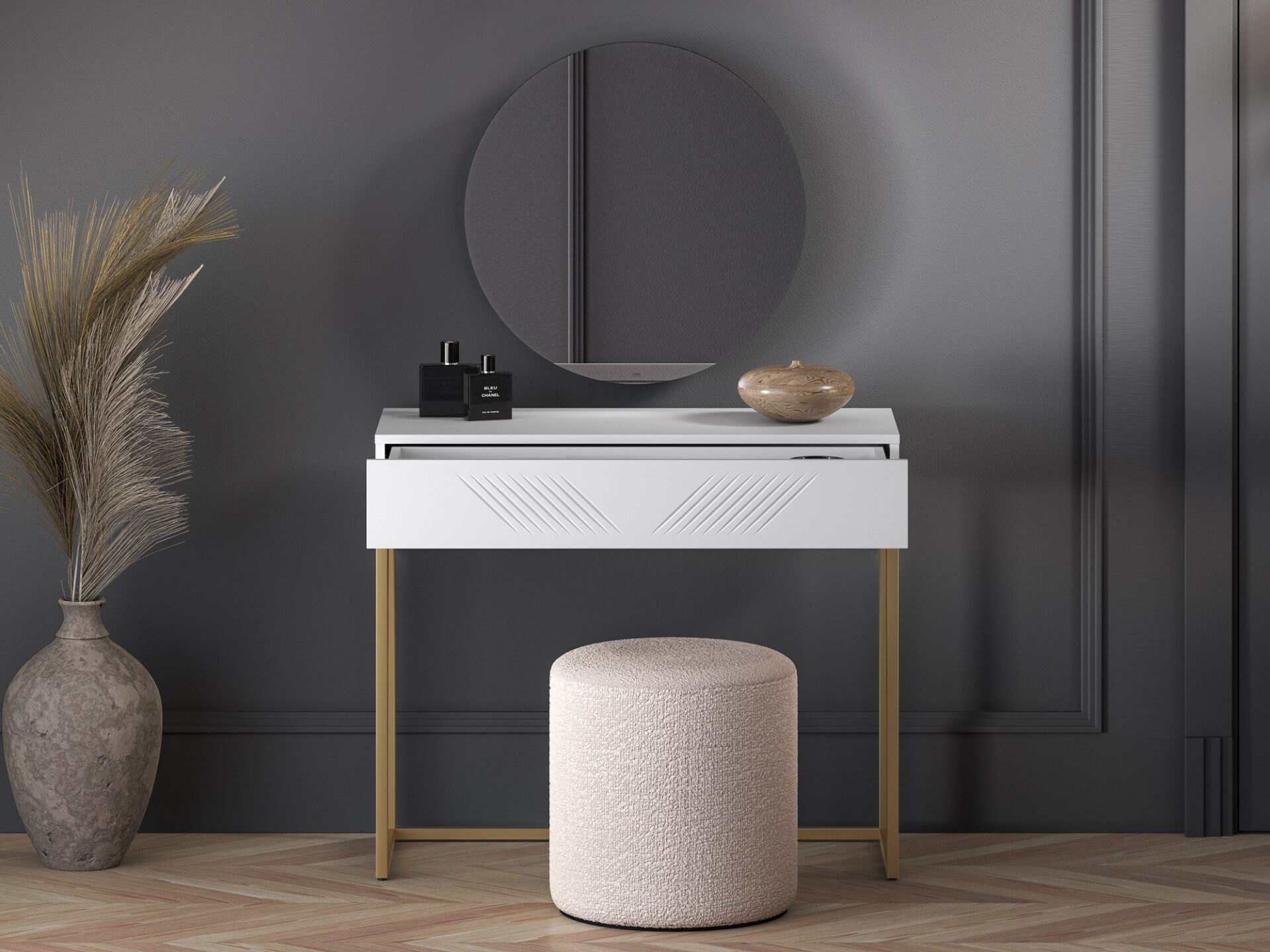 Clearing 06 Alpine White/Gold Base – 1S konsole — 4 attēls