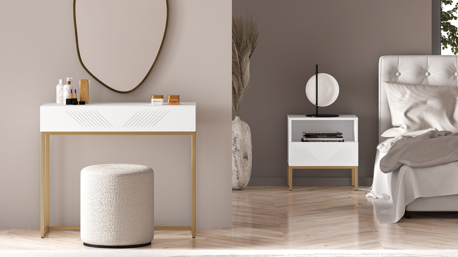 Clearing 06 Alpine White/Gold Base – 1S konsole — 8 attēls
