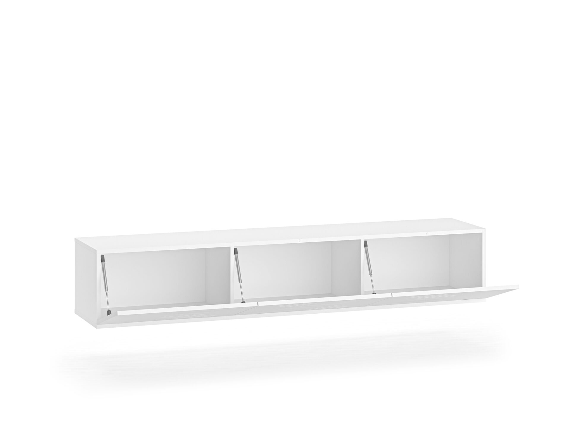 Clearing 07 Alpine White - Pie sienas stiprināms 3K TV skapītis — 5 attēls