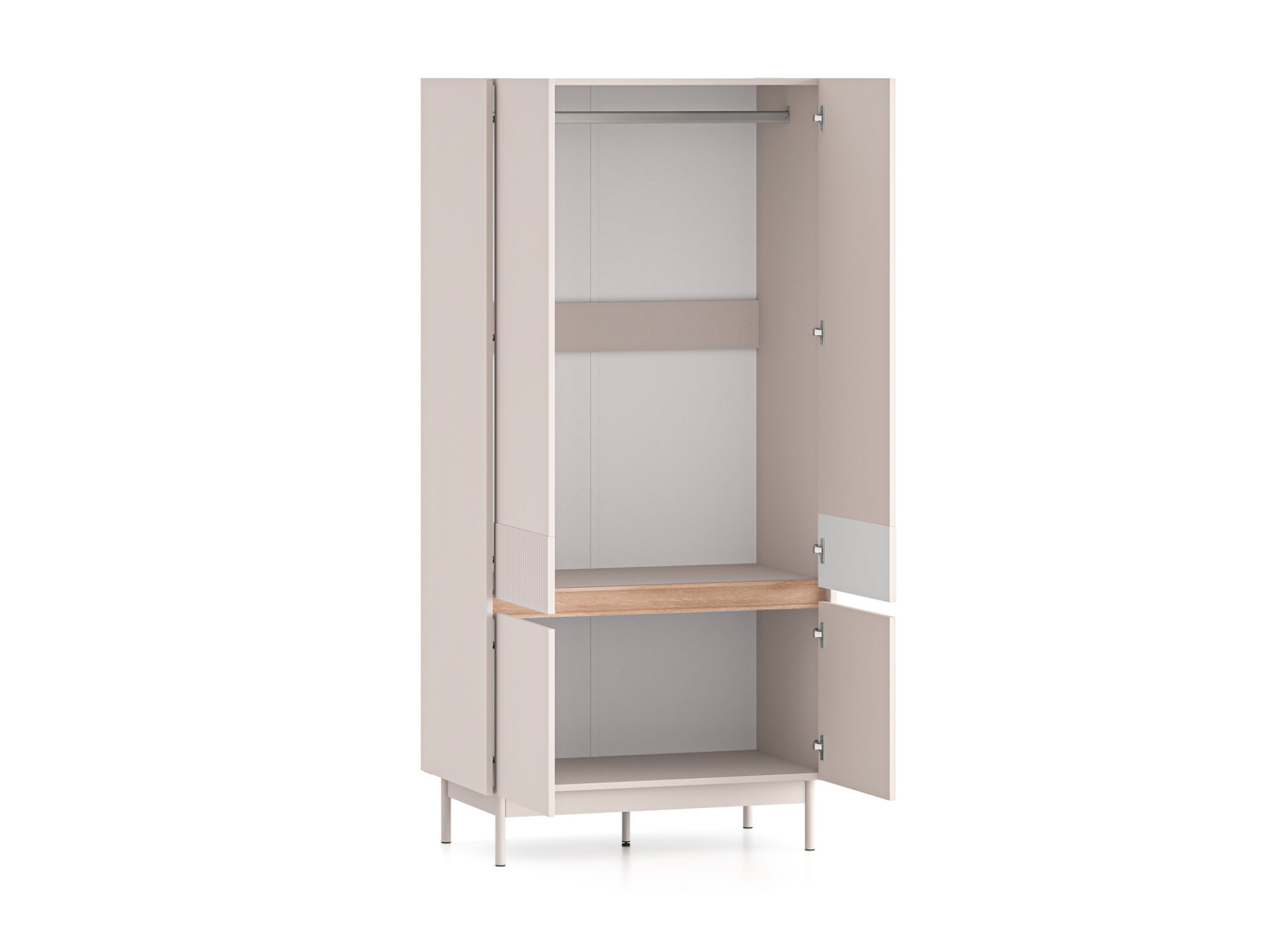 Dunea 01 kašmira / cremona torro ozols - 4D skapis — 5 attēls