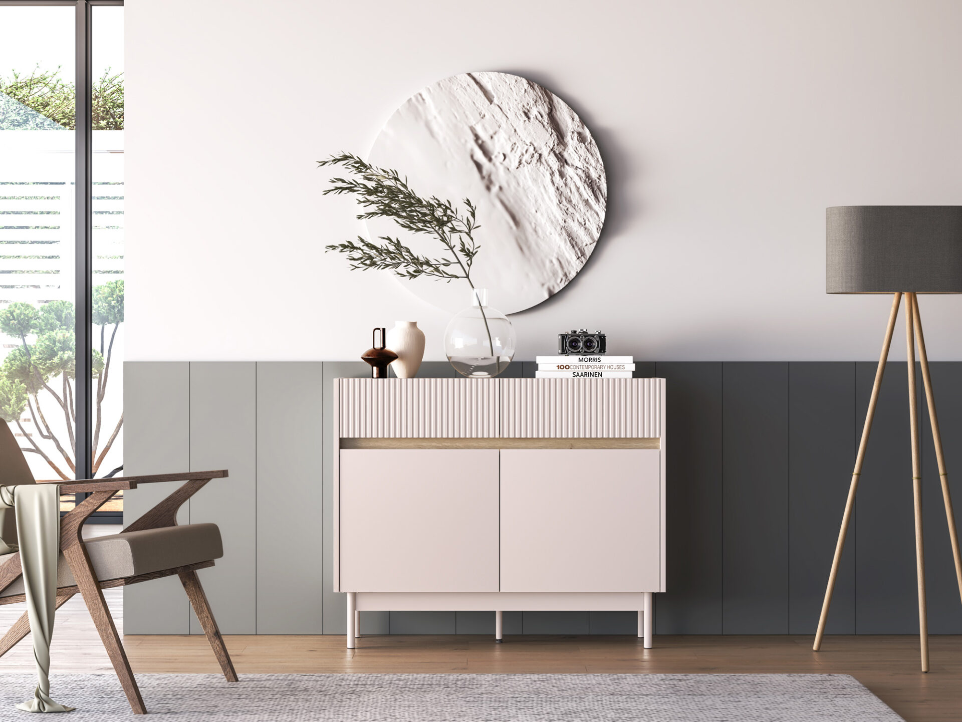 Dunea 06 kašmira/kremonas ozola torro - 2D2S kumode — изображение 3
