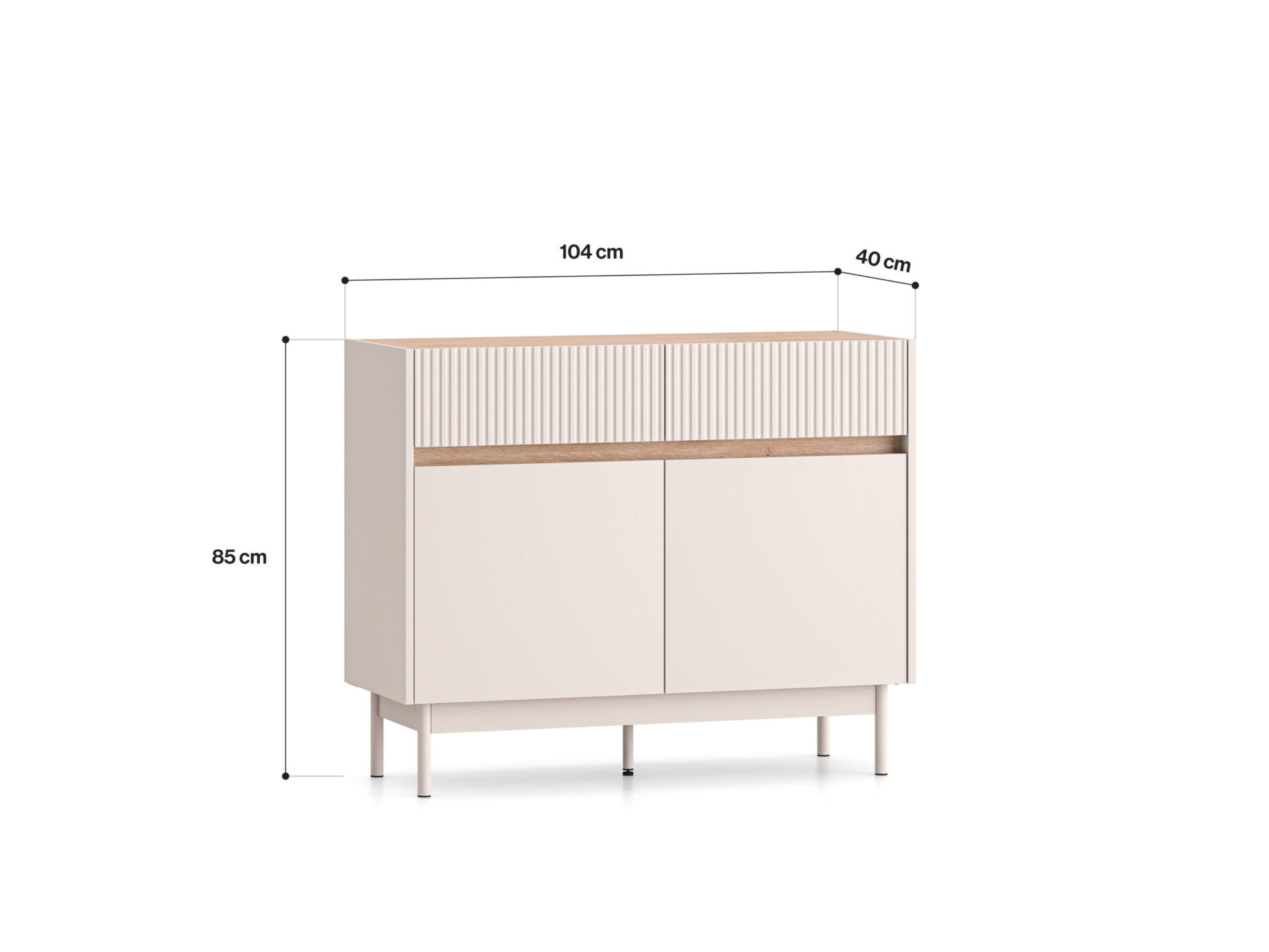 Dunea 06 kašmira/kremonas ozola torro - 2D2S kumode — изображение 6
