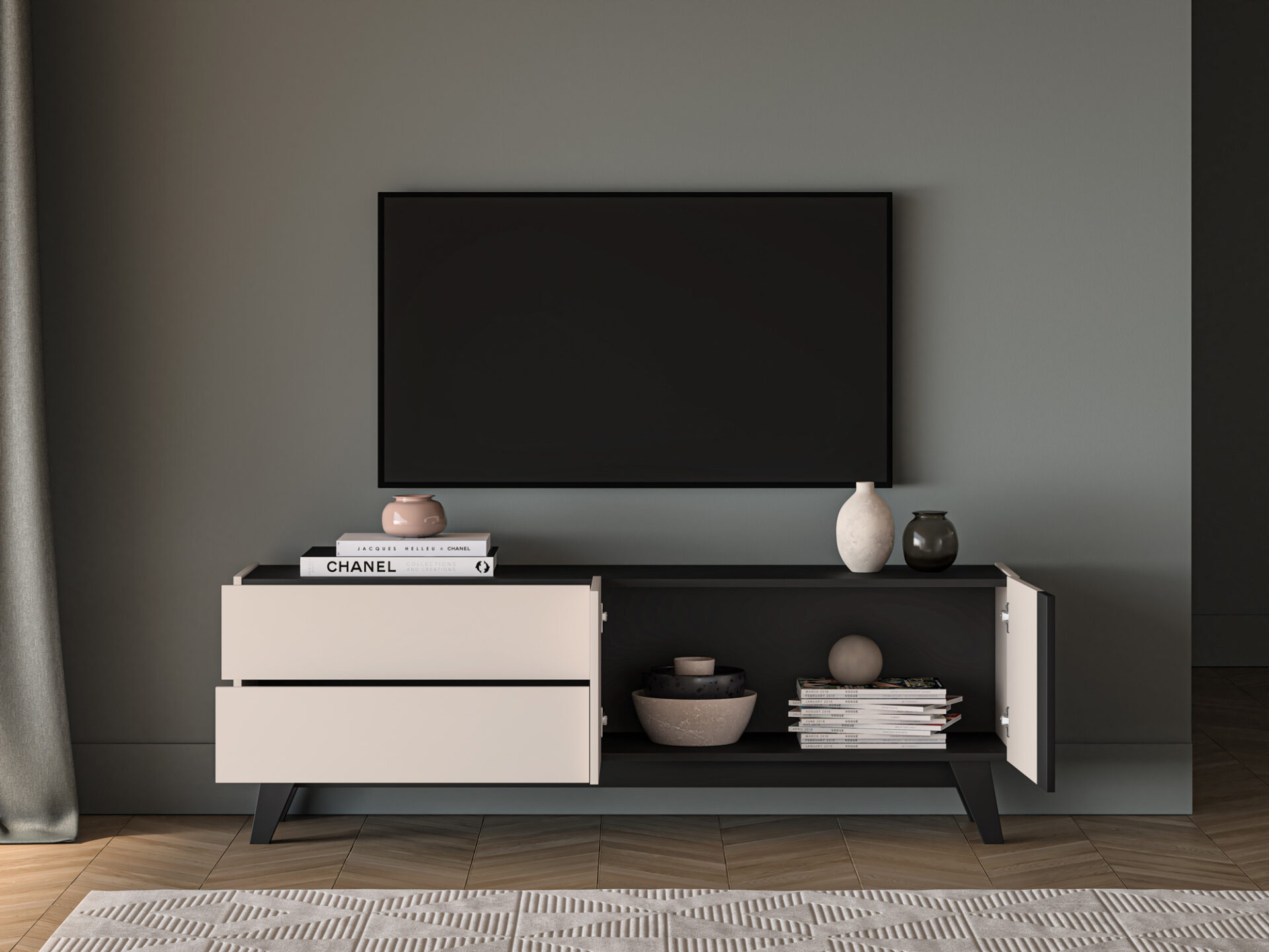 Freshion 05 Kašmirs/Melns – RTV2D2S — изображение 4